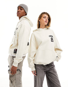 Tommy Jeans Remastered 1985 unisex hoodie white