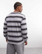 Load image into Gallery viewer, No Problemo jacsquard long sleeve tee black