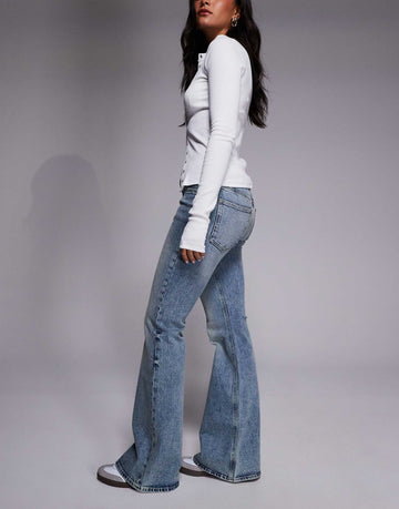 Hugo Blue Gelissa flare jeans blue