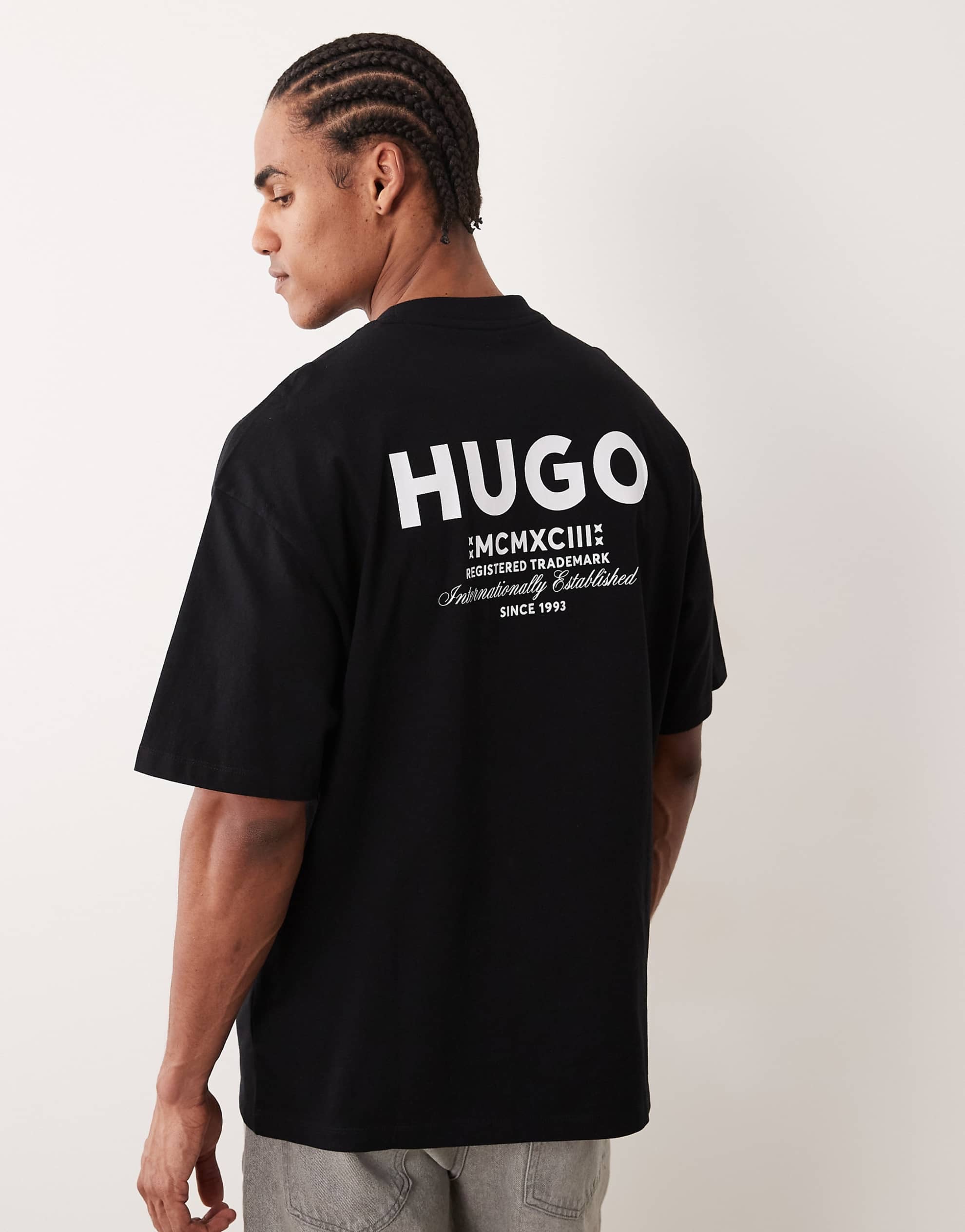Hugo Blue Nalono t-shirt black