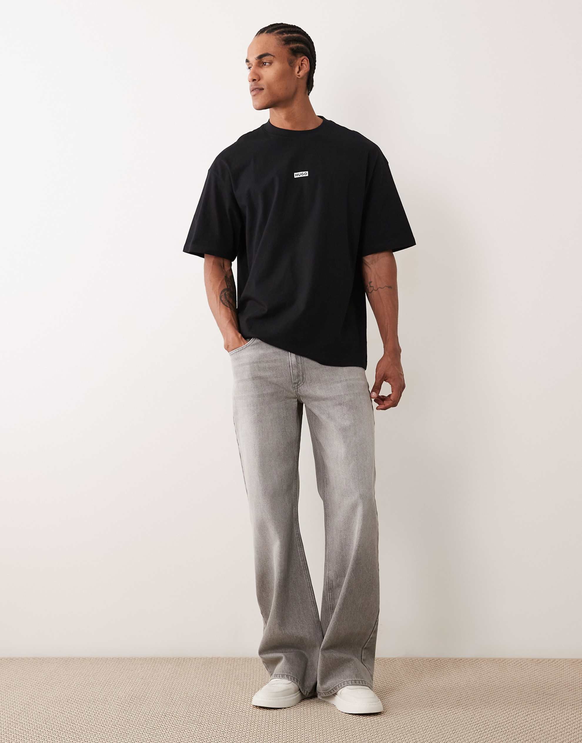Hugo Blue Nalono t-shirt black