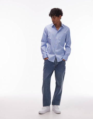 Tommy Hilfiger stripe shirt blue