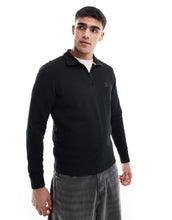 Load image into Gallery viewer, BOSS Orange zetrust half zip sweatshirt black