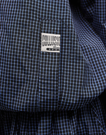 COLLUSION xl baggy nylon track jacket check co-ord