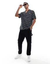 Load image into Gallery viewer, HUGO RED Ellino shirt black print