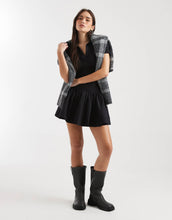 Load image into Gallery viewer, Tommy Jeans rib poplin polo dress black