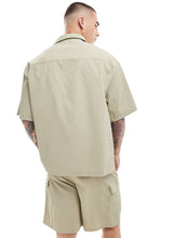 Load image into Gallery viewer, Sixth June co-ord textured shirt beige