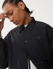 Load image into Gallery viewer, Aape By A Bathing Ape logo coach jacket black
