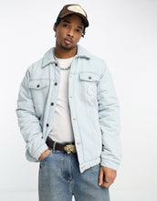 Load image into Gallery viewer, Karl Kani co-ord OG denim trucker jacket light blue