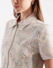 Load image into Gallery viewer, Wrangler shirt jacket floral print