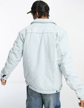 Load image into Gallery viewer, Karl Kani co-ord OG denim trucker jacket light blue