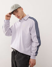 Load image into Gallery viewer, adidas Originals SST rugby polo grey
