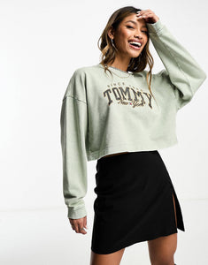 Tommy Jeans luxe sweatshirt grey