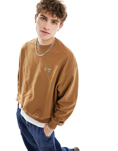 Tommy Jeans boxy signature sweatshirt khaki