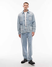 Load image into Gallery viewer, Tommy Jeans denim chore jacket light wash