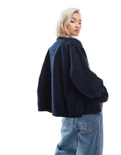 Load image into Gallery viewer, DESIGN bomber barn jacket camel