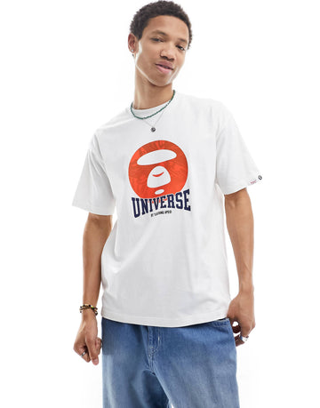 Aape By A Bathing Ape boxy t-shirt white