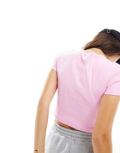 Load image into Gallery viewer, HUGO BLUE baby tee pink