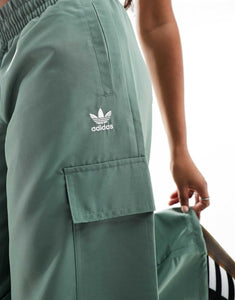 adidas Originals 3 stripe cargo pants khaki