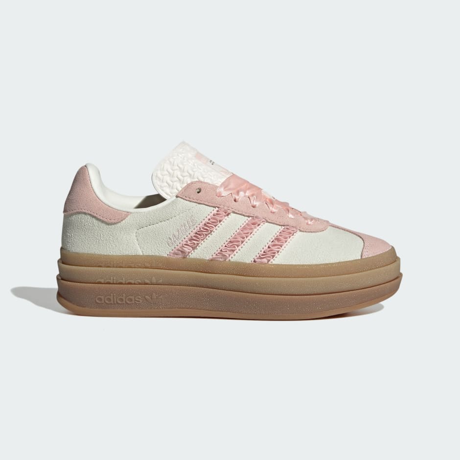 adidas Gazelle Bold Sandy Pink Ruffle
