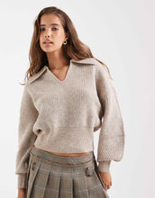 Load image into Gallery viewer, DESIGN polo fisherman rib oatmeal