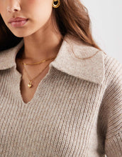 Load image into Gallery viewer, DESIGN polo fisherman rib oatmeal