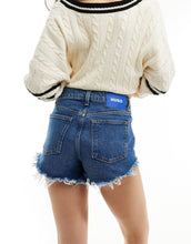 Load image into Gallery viewer, HUGO BLUE denim shorts mid blue