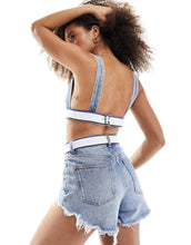 Load image into Gallery viewer, HUGO BLUE denim shorts light blue