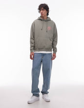 Load image into Gallery viewer, Tommy Jeans circle back graphic hoodie sage green