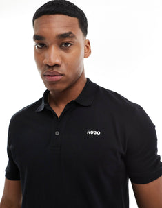 HUGO RED Donos polo shirt black