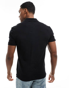 HUGO RED Donos polo shirt black