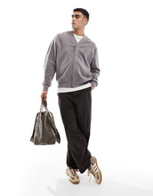 Load image into Gallery viewer, DESIGN oversized cardigan brushed brown