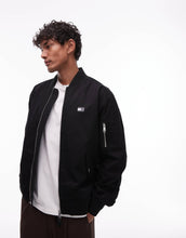 Load image into Gallery viewer, Tommy Jeans cotton bomber jacket black