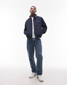 Tommy Jeans collared essential jacket navy