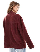 Load image into Gallery viewer, DESIGN real suede 70s jacket red