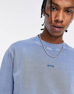 BOSS Orange Wefade sweatshirt blue