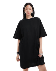 HUGO Red relaxed t-shirt dress black