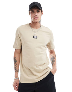 HUGO Red diragolino t-shirt beige central