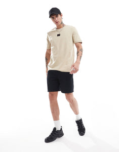 HUGO Red diragolino t-shirt beige central