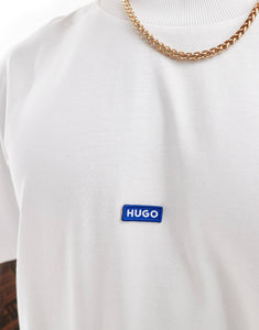 HUGO Blue Nieros t-shirt white