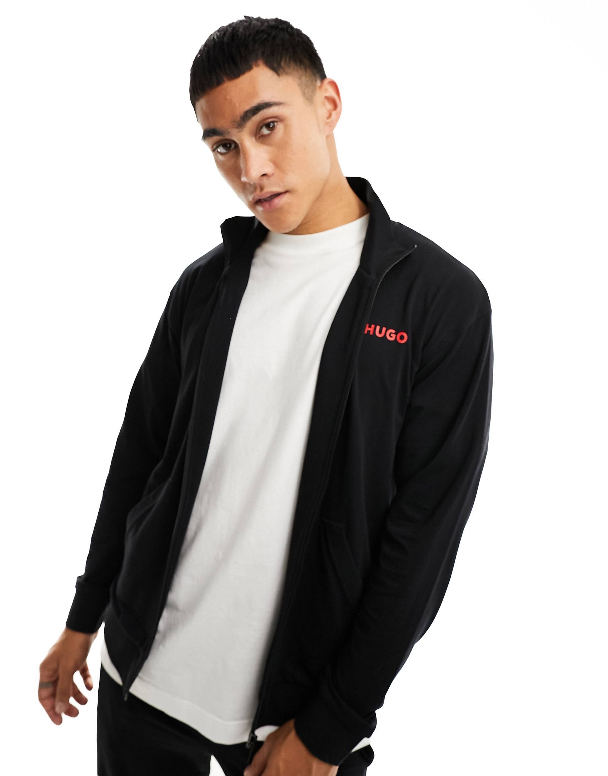 HUGO zip jacket black