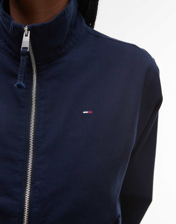 Tommy Jeans regular collar jacket navy