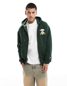 Aape by A Bathing Ape basic hoodie dark green