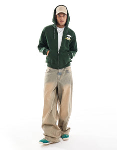 Aape by A Bathing Ape basic hoodie dark green