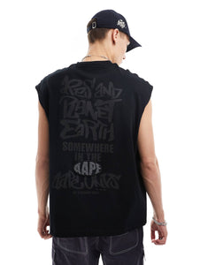 Aape By A Bathing Ape loose fit tank top black