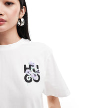 Load image into Gallery viewer, HUGO Red graphic t-shirt ecru
