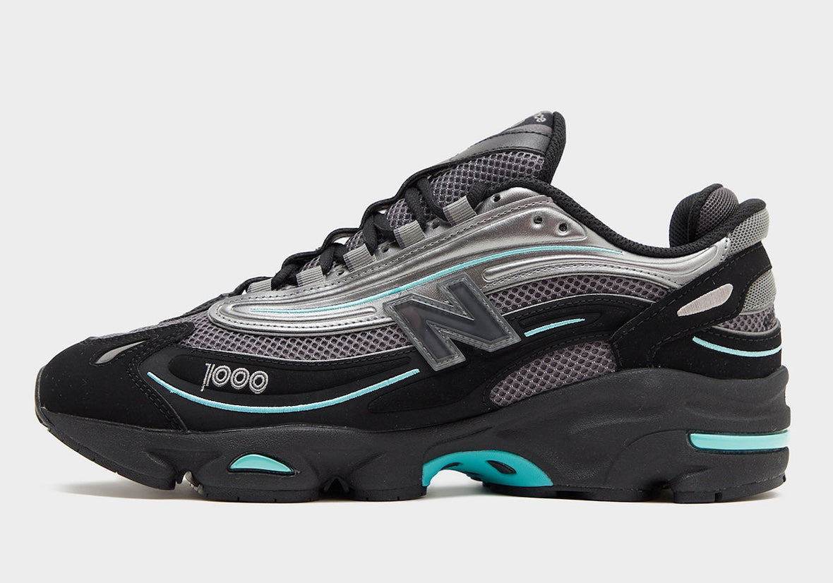 New Balance 1000 Black Teal