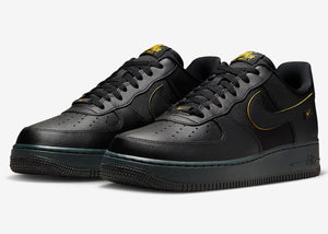 Nike Air Force 1 Ballistic Mesh Black University Gold