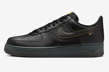 Nike Air Force 1 Ballistic Mesh Black University Gold