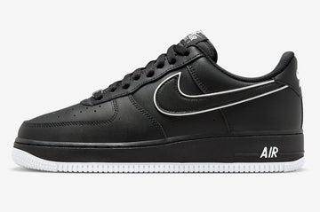 Nike Air Force 1 Low Black White Sole